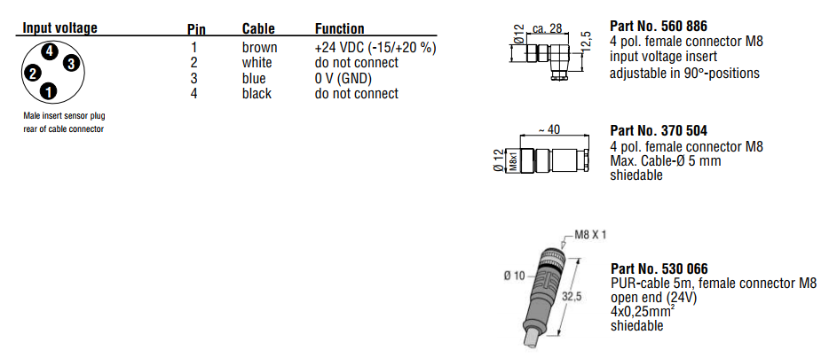 connector socket mts
