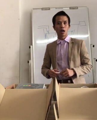 Giải thích nguyên lí thiết bị đo mức bùn bằng sóng siêu âm