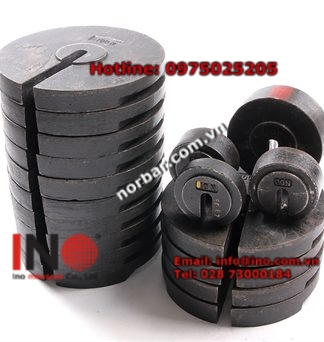 Norbar Calibration Weights 1 x 16 N, 1 x 24 N, 1 x 40 N & 9 x 80 N