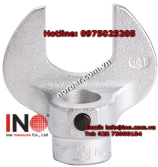 Norbar Open Ends – 16mm Spigot 27mm Open End, 16mm spigot