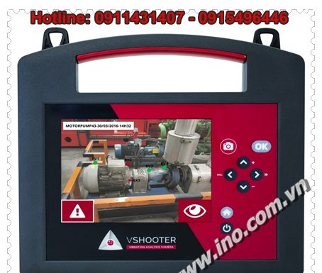 Máy phân tích động rung cầm tay để chuẩn đoán hư hỏng trong động cơ – VSHOOTER VBS1T
