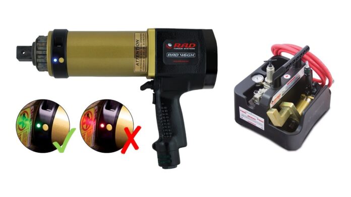 RAD 10 GX-R Transducer Verification – Pneumatic Torque Wrench Series