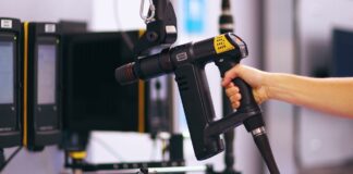 Carbon fiber torque reaction arm SMC | Atlas Copco