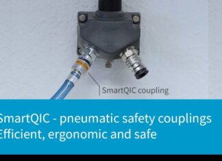 SmartQIC – ergonomic and safe pneumatic couplings