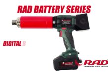 Giới thiệu RAD Battery Series B-RAD – Thiết bị siết lực cơ, khí nén, thủy lực và điện của RAD Torque Systems