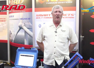 RAD Smart Socket™ & E-RAD Blu Demo AWEA Windpower 2014 || RAD Torque Systems