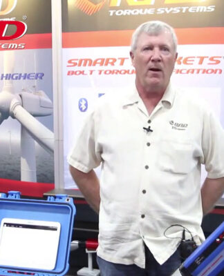RAD Smart Socket™ & E-RAD Blu Demo AWEA Windpower 2014 || RAD Torque Systems
