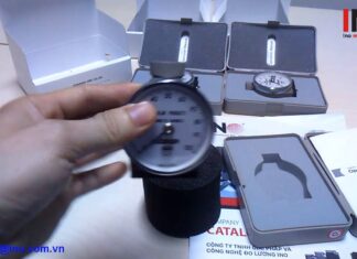 Cách sử dụng đồng hồ đo độ cứng của cao su, nhựa ASKER Type C2