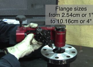 QuickFace Hand Powered Flange Facer