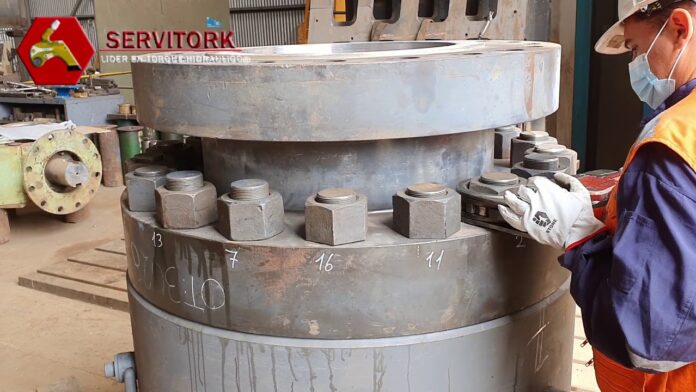 torque hidráulico en válvula