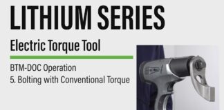 5. Bolting with Conventional Torque