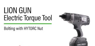 12. Bolting with the HYTORC Nut and the Lion Gun Electric Torque Tool