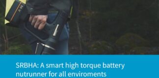 SRBHA: A Smart High Torque Battery Nutrunner for all environments | Atlas Copco Bolting Solutions