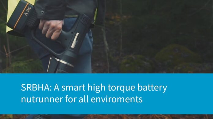 SRBHA: A Smart High Torque Battery Nutrunner for all environments | Atlas Copco Bolting Solutions