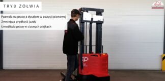 “Xe nâng Stacker chân rộng 1,2 tấn ES12 25DM | Xe nâng điện tay cao nâng Pallet 2 mặt: Giải pháp hiệu quả cho các nhà máy và xưởng sản xuất”