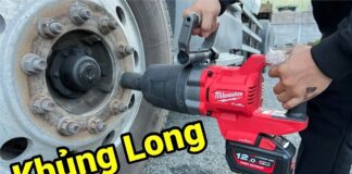 “Bí quyết tăng năng suất và chất lượng trong việc mở bulong & ốc bánh xe cho CONTAINER với máy Milwaukee M18 2868-20”