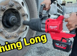 “Bí quyết tăng năng suất và chất lượng trong việc mở bulong & ốc bánh xe cho CONTAINER với máy Milwaukee M18 2868-20”