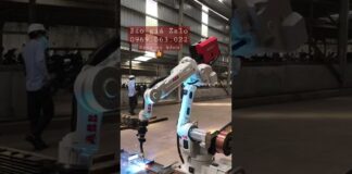 “Giải pháp hiệu quả cho ứng dụng sản xuất: Cánh Tay Robot Hàn ABB Công Nghiệp 6 trục”