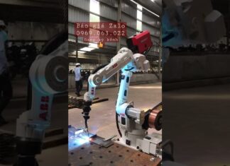 “Giải pháp hiệu quả cho ứng dụng sản xuất: Cánh Tay Robot Hàn ABB Công Nghiệp 6 trục”