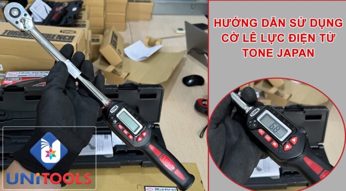 Giải pháp hiệu quả cho việc sử dụng Cờ lê lực điện tử TONE model TDTH Series