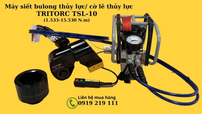 “Bộ Cờ Lê Thủy Lực TRITORC TSL-10 (1533-15530 N.m) – Giải Pháp Hiệu Quả Cho Các Nhà Máy”