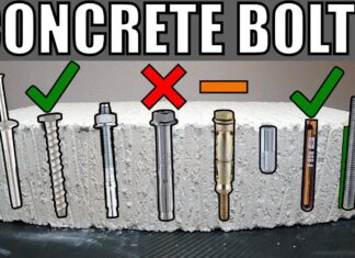 CONCRETE ANCHORS FIXINGS AND BOLTS – GIẢI PHÁP VÀ BÍ QUYẾT CHO VIỆC GẮN KẾT VÀ CỐ ĐỊNH TRONG BÊ TÔNG