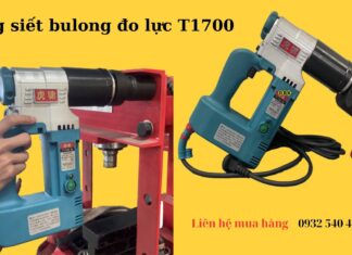 Giải pháp hiệu quả cho việc siết bulong – Máy Siết Bulong Đo Lực T1700 (700-1700N.m)