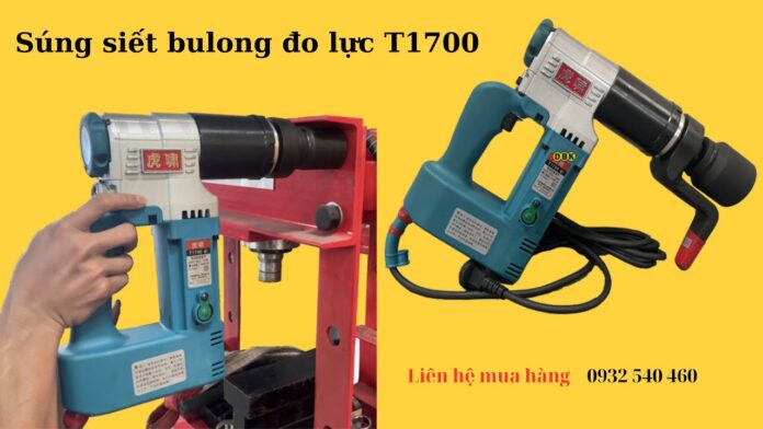 Giải pháp hiệu quả cho việc siết bulong – Máy Siết Bulong Đo Lực T1700 (700-1700N.m) I DBK Việt Nam