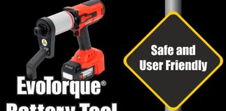 “Giải pháp vượt trội cho ngành công nghiệp – EvoTorque® Battery Tool – An toàn và dễ sử dụng (ĐÃ CÓ SẴN NGAY HÔM NAY)”