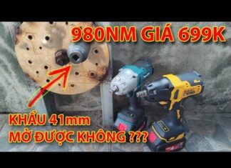 “Giới thiệu giải pháp mới cho các kỹ sư và quản lý nhà máy: TEST MÁY MỞ BULONG 980NM GIÁ 699K VỚI KHẨU 41mm”