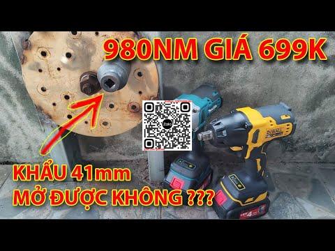 “Giới thiệu giải pháp mới cho các kỹ sư và quản lý nhà máy: TEST MÁY MỞ BULONG 980NM GIÁ 699K VỚI KHẨU 41mm”