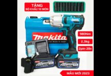 Máy Siết Bulong Makita Bản Mới 2023 – Lực Siết 980Nm – Nặng 2,2kg – To Khỏe Nhất Thị Trường NORBAR Việt Nam | Distributor