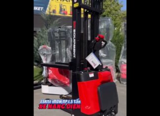 Giải pháp hiệu quả cho các nhà máy với Xe Nâng Điện Stacker 1.5 Tấn 3000mm ESR151 iMOW/EP