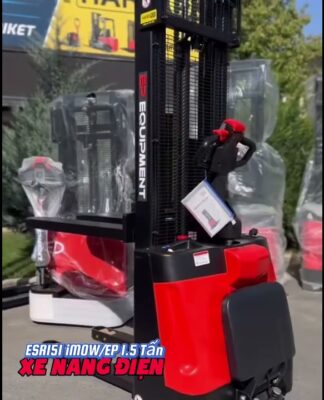 Giải pháp hiệu quả cho các nhà máy với Xe Nâng Điện Stacker 1.5 Tấn 3000mm ESR151 iMOW/EP