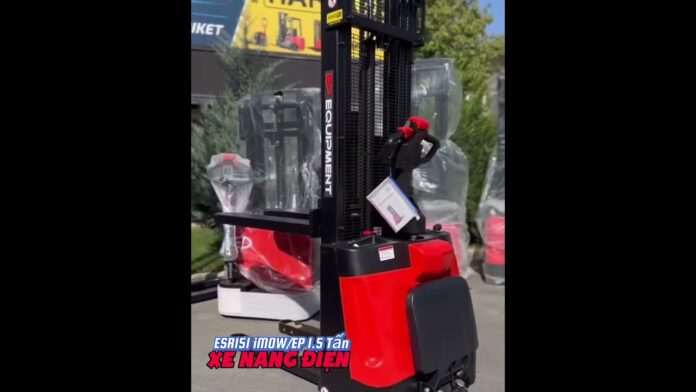 Giải pháp hiệu quả cho các nhà máy với Xe Nâng Điện Stacker 1.5 Tấn 3000mm ESR151 iMOW/EP