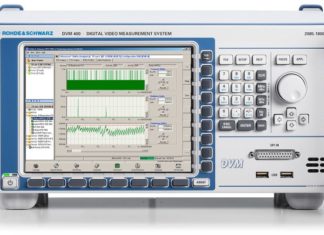 Rohde-schwarz- Digital Video Measurement System (Model:R&S®DVM400)