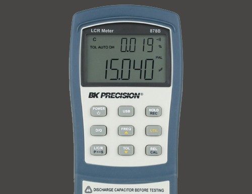 Metrix Electronics- 40000 Count Dual Display Handheld LCR Meter (Model: BK878B)